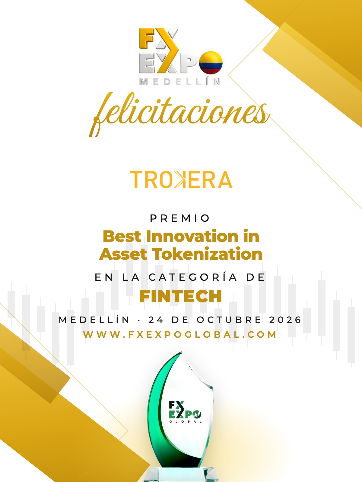 Trokera — Meilleure innovation en tokenisation d'actifs
