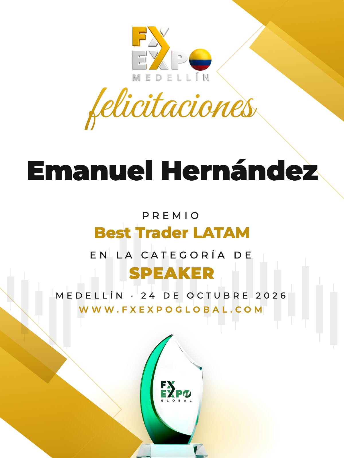 Emanuel Hernández — Meilleur trader LATAM